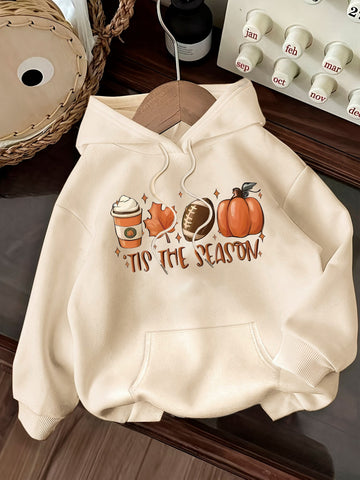 Kürbisgewürz Halloween Pullover Oversized Cozy